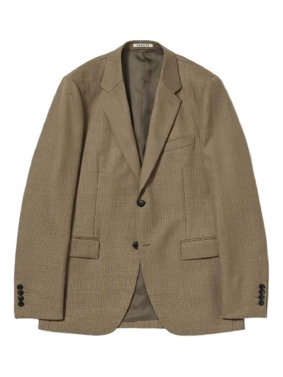  오라리 수트 자켓 A22AJ01BS BEIGESTRIPE Beige