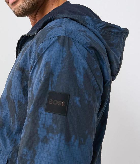 25FW 보스 긴팔 티셔츠 50550858 10257973 01 404 Dark blue - BOSS