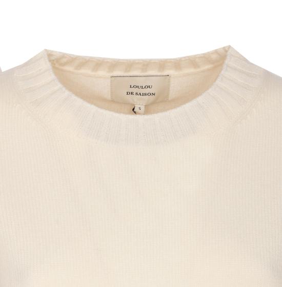 25FW 루루 드 세종 스웨터 MORA LDS IVORY White - LOULOU DE SAISON