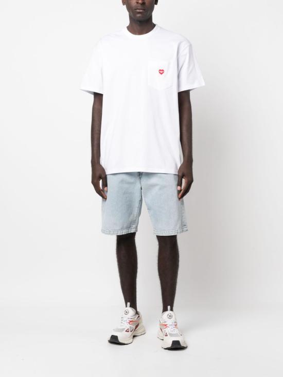 25FW 칼하트 WIP 반팔 티셔츠 I032128 1WZXX White - CARHARTT WIP