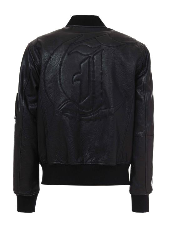 25FW 로베르토 카발리 코트 79OAVP00 CP017899 Black - ROBERTO CAVALLI