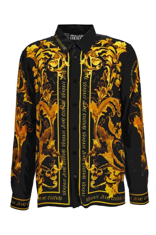 25FW 베르사체 셔츠 79GAL2RB NS695G89 Black