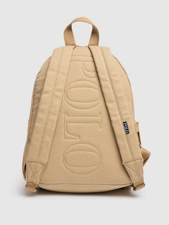 25FW [키즈] 랄프 로렌 백팩 RL9AR076 X9W Beige - RALPH LAUREN