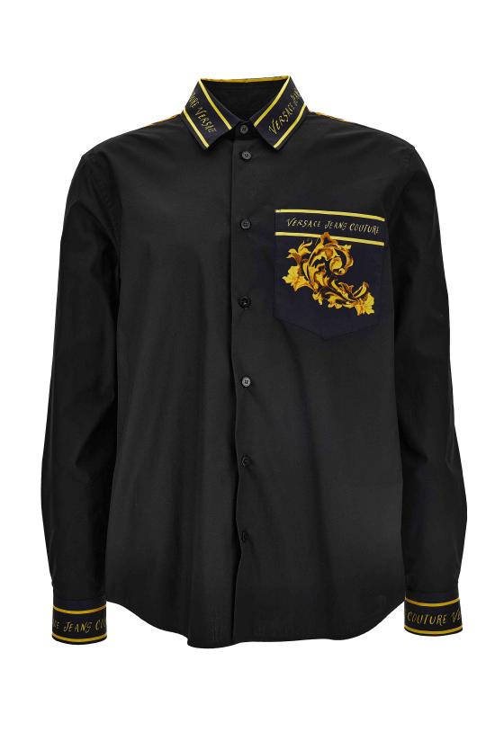 25FW 베르사체 셔츠 79GAL2RP N0132899 Black