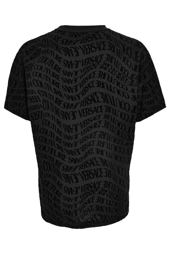 25FW 베르사체 반팔 티셔츠 79GAH6R0 JS511899 Black - VERSACE