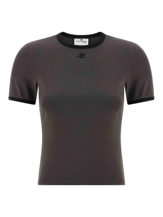 25FW 쿠레쥬 반팔 티셔츠 125JTS017JS0203B212 Grey