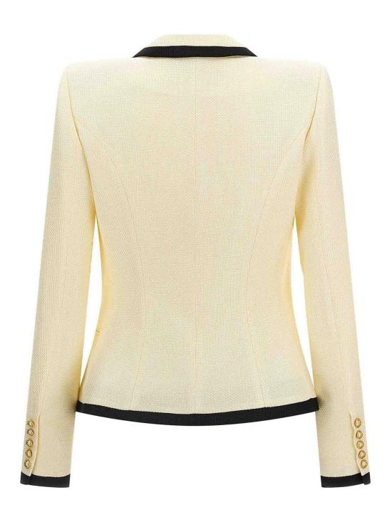  발망 수트 자켓 FF1SE165VI29GWO White - BALMAIN