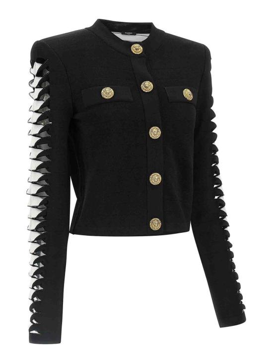  발망 수트 자켓 FF0KL260KI98EAB Black - BALMAIN