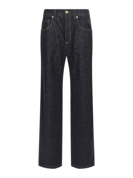  브루넬로 쿠치넬리 스트레이트 팬츠 ML134P5565C001 Blue