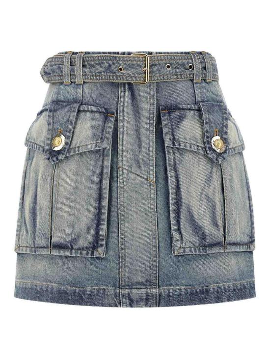  발망 숏 스커트 FF1LBA88DF796FC Light Blue