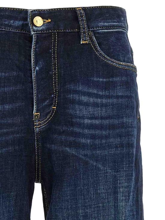  디스퀘어드2 스트레이트 팬츠 S75LB1087D30019470 Blue - DSQUARED2