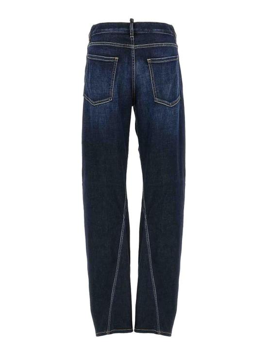  디스퀘어드2 스트레이트 팬츠 S75LB1087D30019470 Blue - DSQUARED2