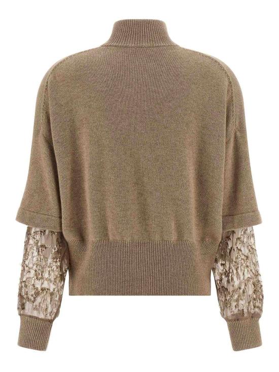  브루넬로 쿠치넬리 가디건 M12730016C077 Beige - BRUNELLO CUCINELLI