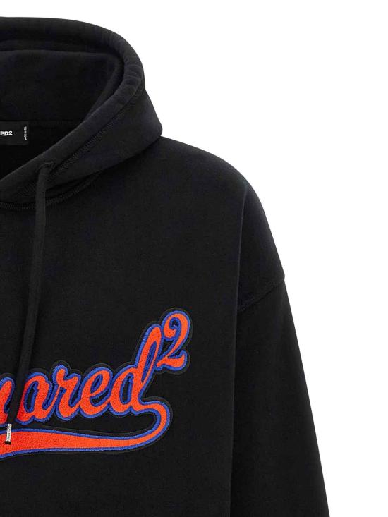 25FW 디스퀘어드2 후드 티셔츠 S74GU0898S25516900 Black - DSQUARED2