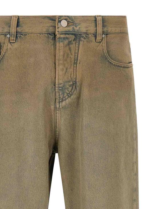 25FW 아미리 스트레이트 팬츠 AMDNGG1018INDIGODESERT Beige - AMIRI