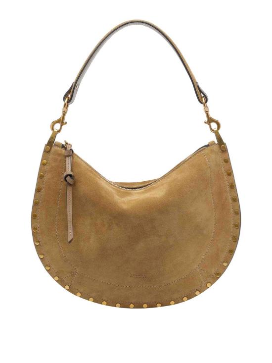 26SS 이자벨마랑 오스칸 소프트 집 백 BF0066FAB2C03M50TA Beige