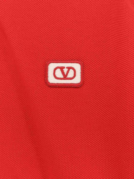  발렌티노 가라바니 폴로 티셔츠 7V3MH01KAQK157 Red - VALENTINO GARAVANI