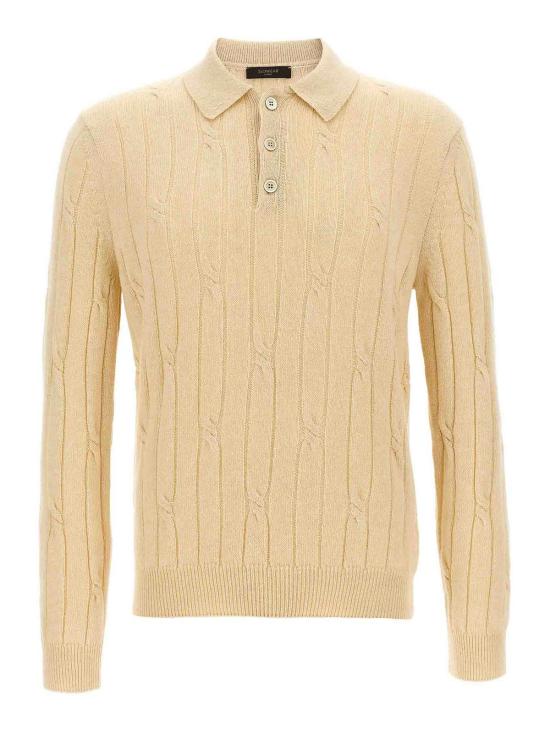 25FW 자노네 폴로 티셔츠 810232ZN282Z8050 Beige