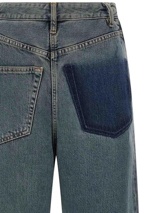  MM6 메종마르지엘라 백 투 백 진 S52LA0257S30844963 Grey - MM6 MAISON MARGIELA