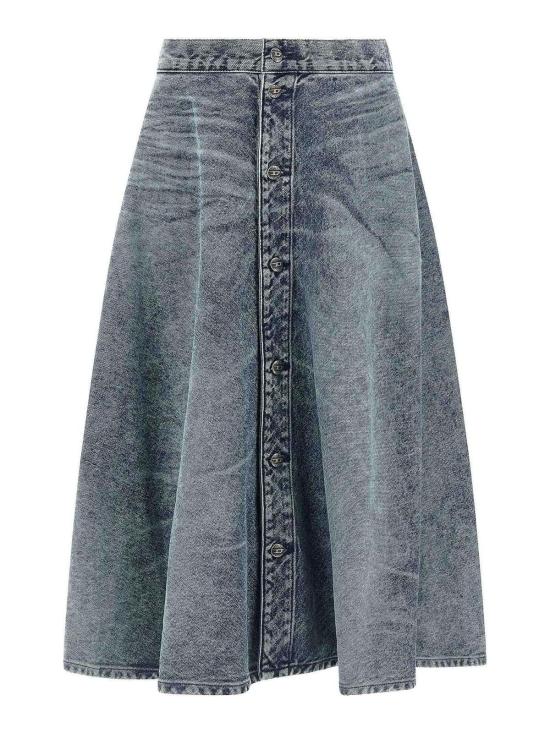  디젤 미디 스커트 A21423007DA01 Light Blue