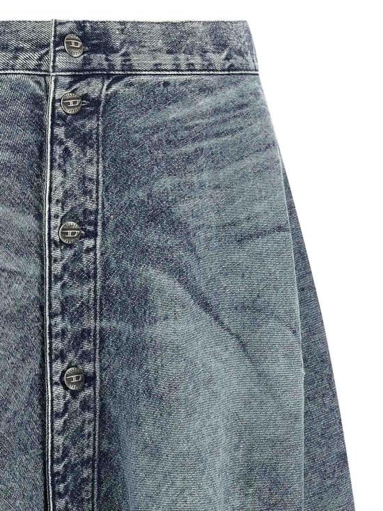  디젤 미디 스커트 A21423007DA01 Light Blue - DIESEL