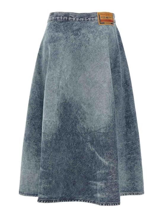  디젤 미디 스커트 A21423007DA01 Light Blue - DIESEL