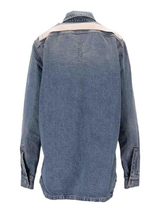  릭 오웬스 데님 자켓 DS01E3705DWB06 Medium Wash - RICK OWENS