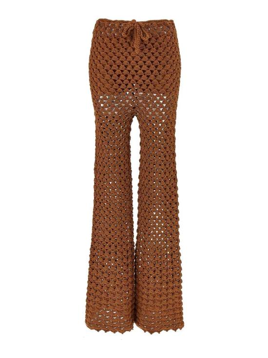  에르마노 설비노 플레어 팬츠 D465P304FMTJJ91230 Brown