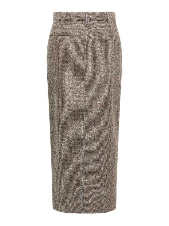 25FW 브루넬로 쿠치넬리 미디 스커트 MG531G3918C6321 Multicolour - BRUNELLO CUCINELLI