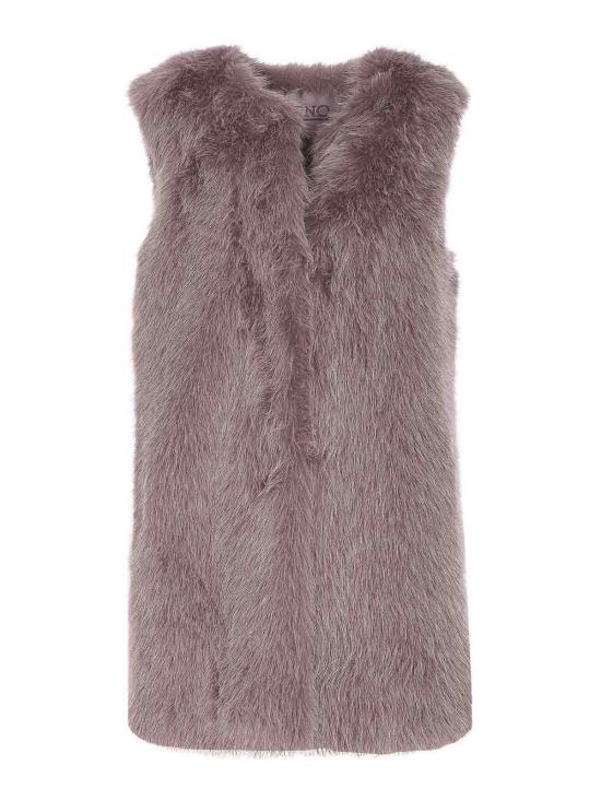  에르노 풀 인조 퍼 리조트 베스트 GC00065DR126274400 Nude Neutrals