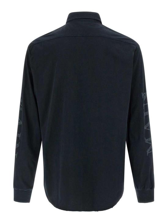 25FW 발렌시아가 메인 캐릭터 아트워크 티셔츠 슬리브 셔츠 850260TTVB91083 Black - BALENCIAGA