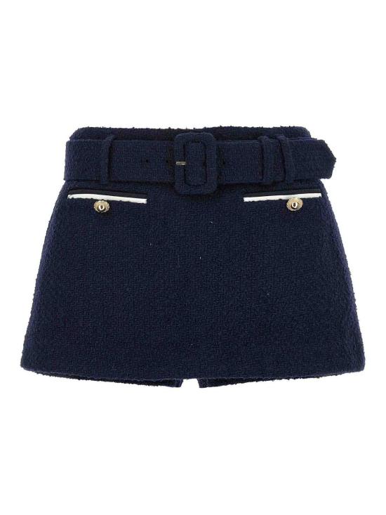 25FW 셀프 포트레이트 숏팬츠 PF25034PBLBLUE Blue