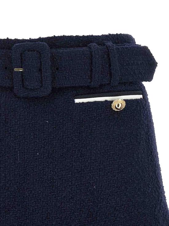 25FW 셀프 포트레이트 숏팬츠 PF25034PBLBLUE Blue - SELF PORTRAIT