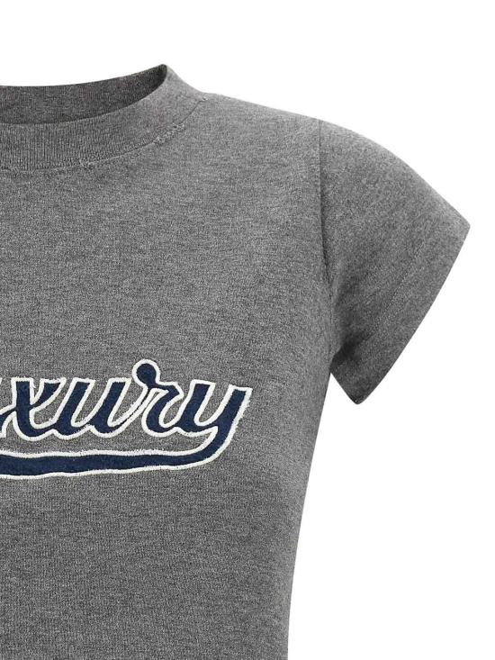  발렌시아가 반팔 티셔츠 807341TTVB81035 Grey - BALENCIAGA