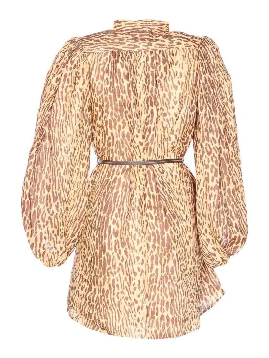  짐머만 미디 스커트 4593DSS255TNLP Brown - ZIMMERMANN