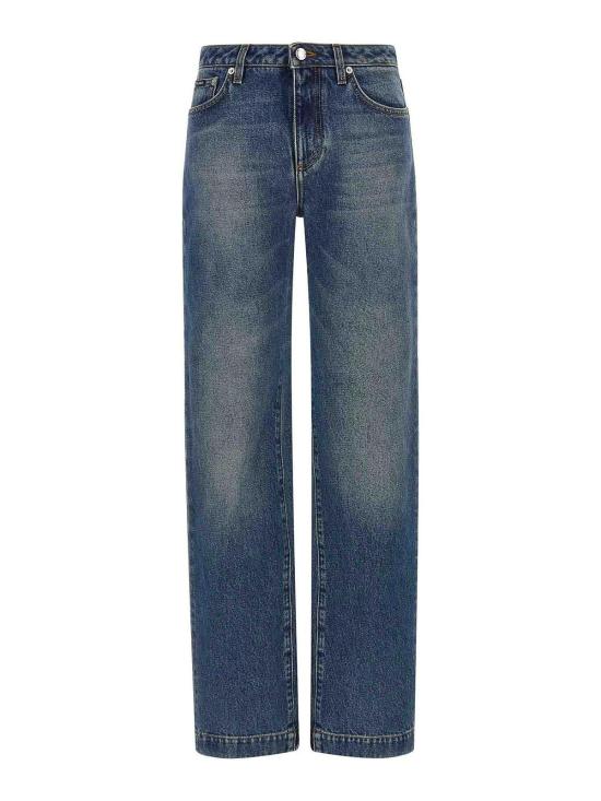  돌체앤가바나 스트레이트 팬츠 FTDDFDG8NV3S9001 Blue