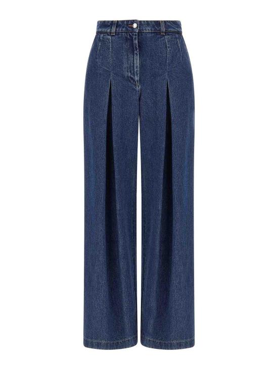 25FW 돌체앤가바나 스트레이트 팬츠 FTDB9DG8NR2S9001 Blue