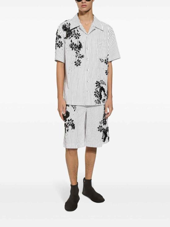  돌체앤가바나 반팔 셔츠 G5JH9ZGH586S9000 White - DOLCE & GABBANA