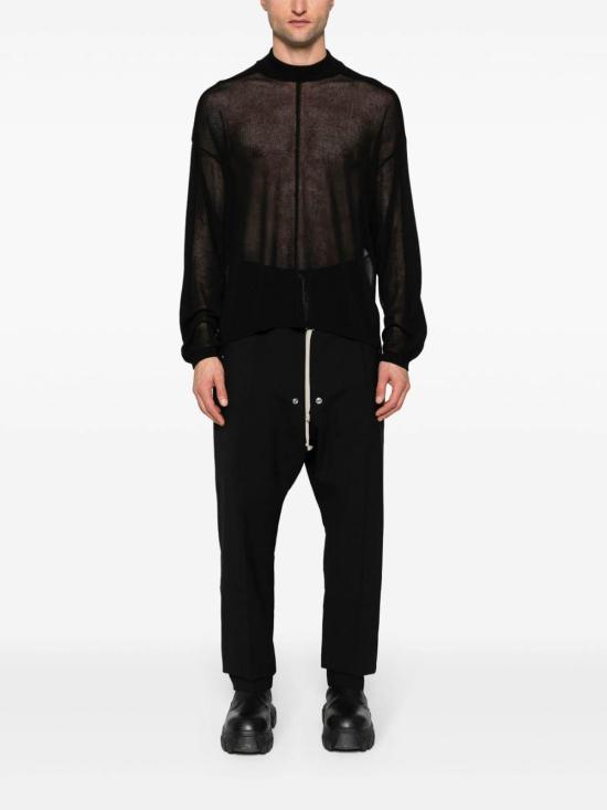  릭 오웬스 스웨터 RU01D366709 Black - RICK OWENS