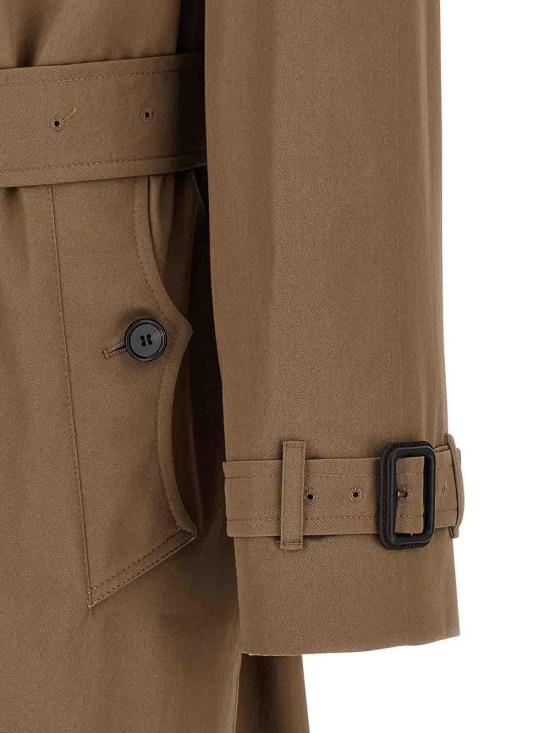  버버리 롱 개버딘 체스트우드 트렌치코트  8113612 Brown - BURBERRY