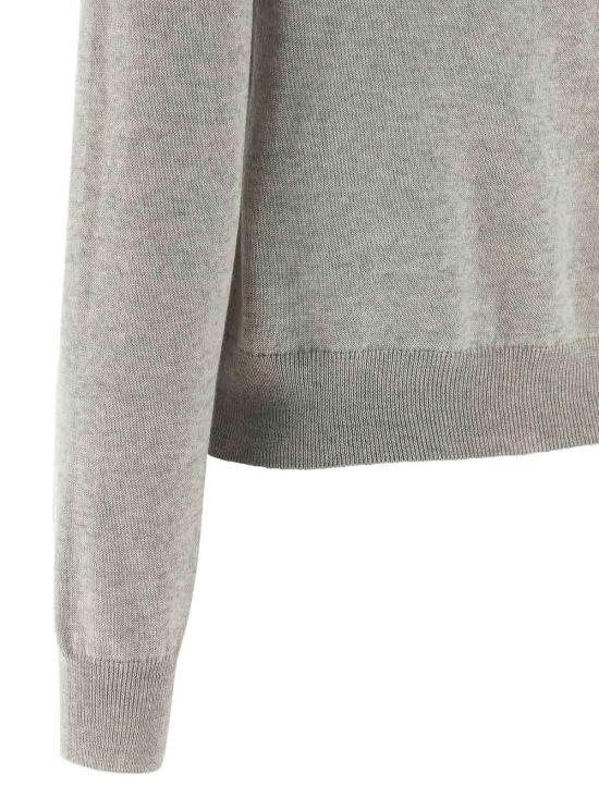 26SS 메종키츠네 베이비 폭스 메리노 레귤러 가디건 PW00502KT1181H120 Grey - MAISON KITSUNE