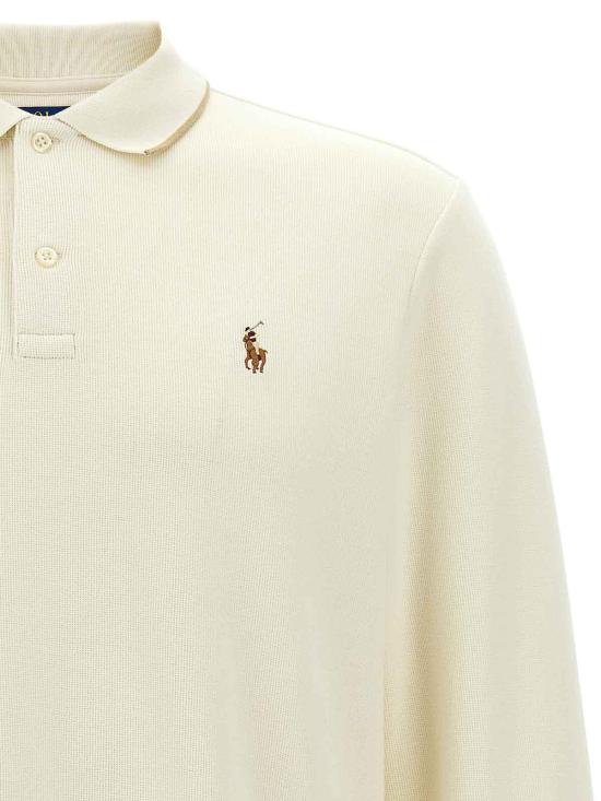  폴로 랄프로렌 폴로 티셔츠 710970681001 Beige - POLO RALPH LAUREN