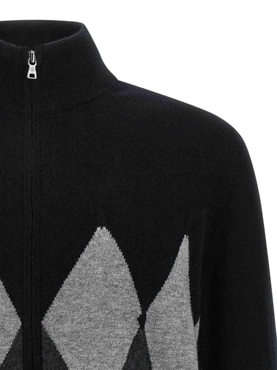  발렌타인 가디건 B2K03612KA895500 Black - BALLANTYNE