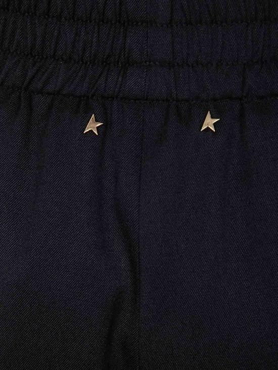 26SS 골든구스 스트레이트 팬츠 GWP00821P00117090100 Black - GOLDEN GOOSE