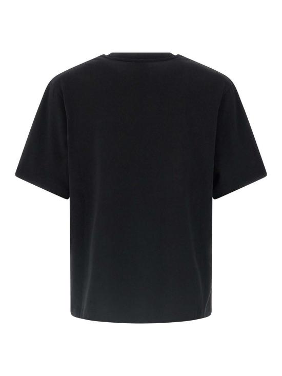  카사블랑카 반팔 티셔츠 MAW25JTS04403CASACHROME Black - CASABLANCA