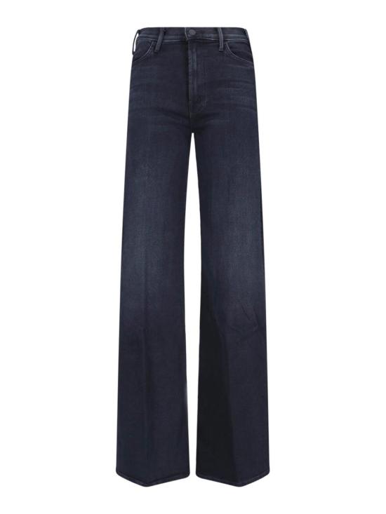  마더 스트레이트 팬츠 10407965AENT Black