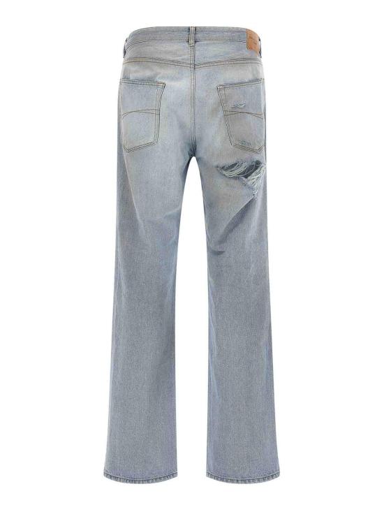 25FW 발렌시아가 스트레이트 팬츠 851352TTW744200 Light Blue - BALENCIAGA