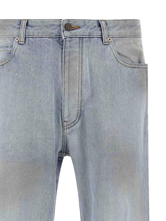 25FW 발렌시아가 스트레이트 팬츠 851352TTW744200 Light Blue - BALENCIAGA