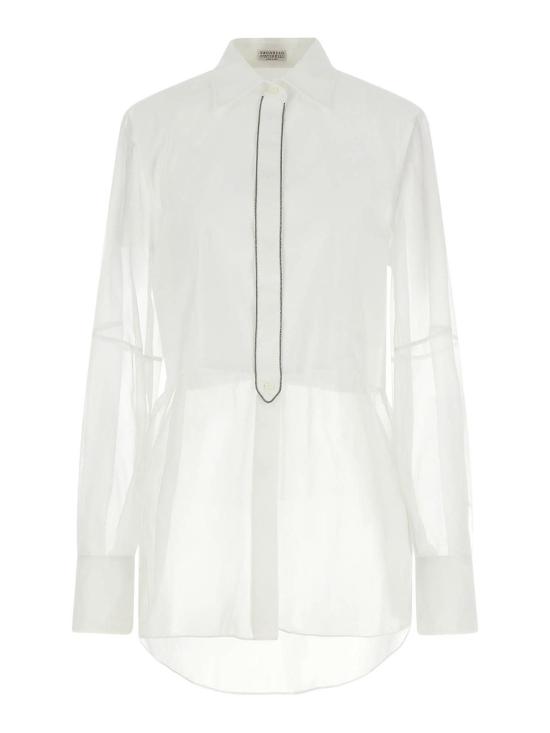  브루넬로 쿠치넬리 셔츠 MP091MQ406C159 White