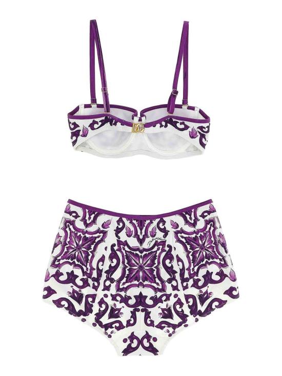  돌체앤가바나 비키니 수영복 O8A27JONO19IP3TN Purple - DOLCE & GABBANA